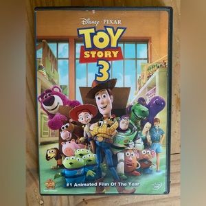 Two Animated Children’s DVD Movies:  Madagascar & Toy Story 3